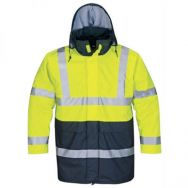 Pu Tricoated Knitted Polyester Fabric Raincoat