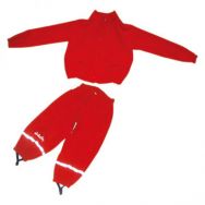 Pu Tricoated Knitted Polyester Fabric Raincoat
